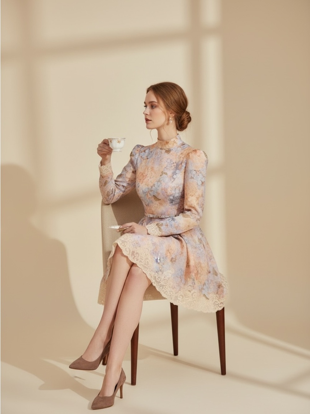 Zimmerman Valiant Panelled Mini Dress Size0